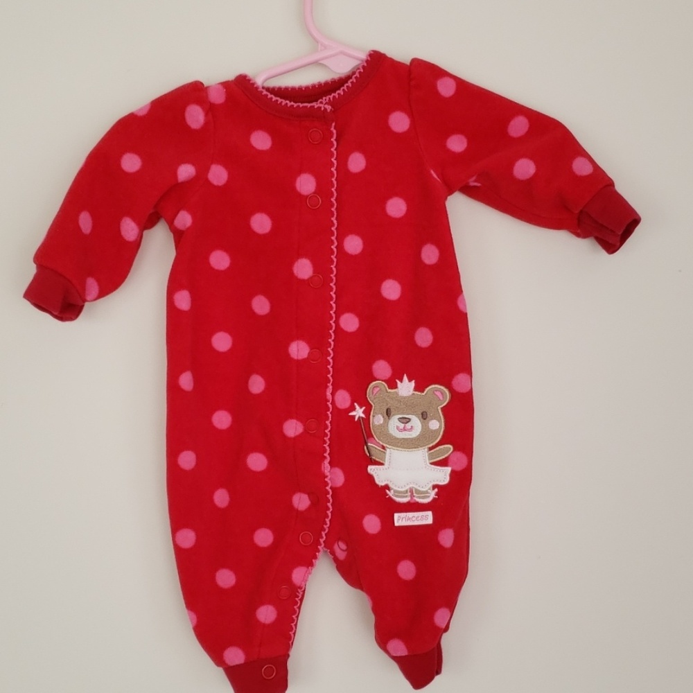 Carter's fleece one piece